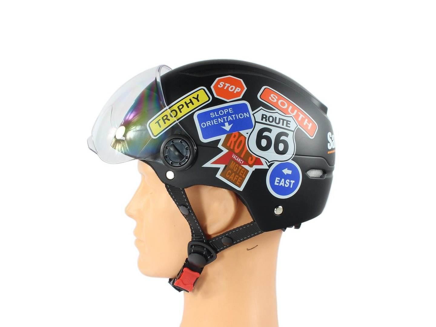 Kask Safebet Hf-333 Flat Black X29 L (Brak Ece) - zdjęcie 2
