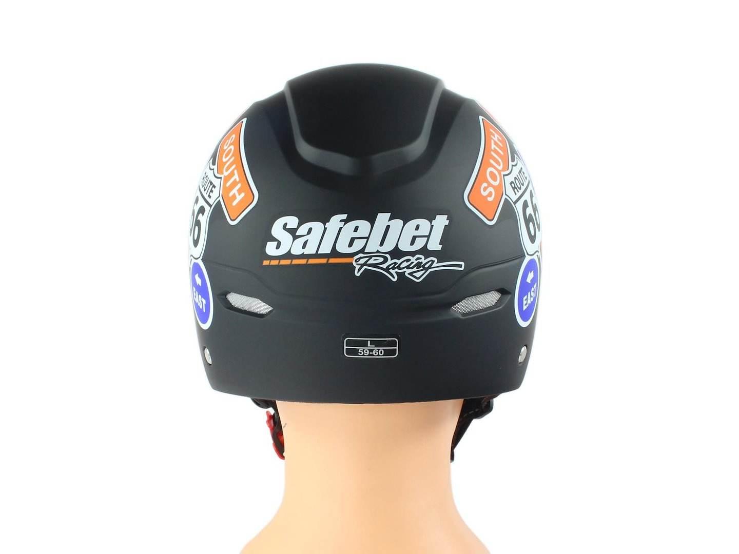 Kask Safebet Hf-333 Flat Black X29 L (Brak Ece) - zdjęcie 3