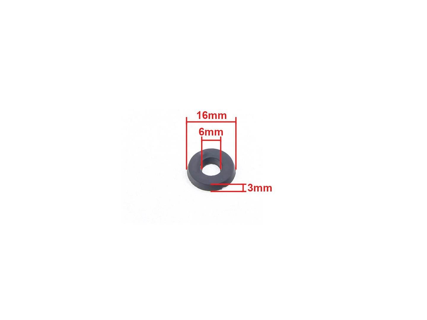 Podkładka Gumowa Atv 125/200 6X16X3Mm New Hb - zdjęcie 2