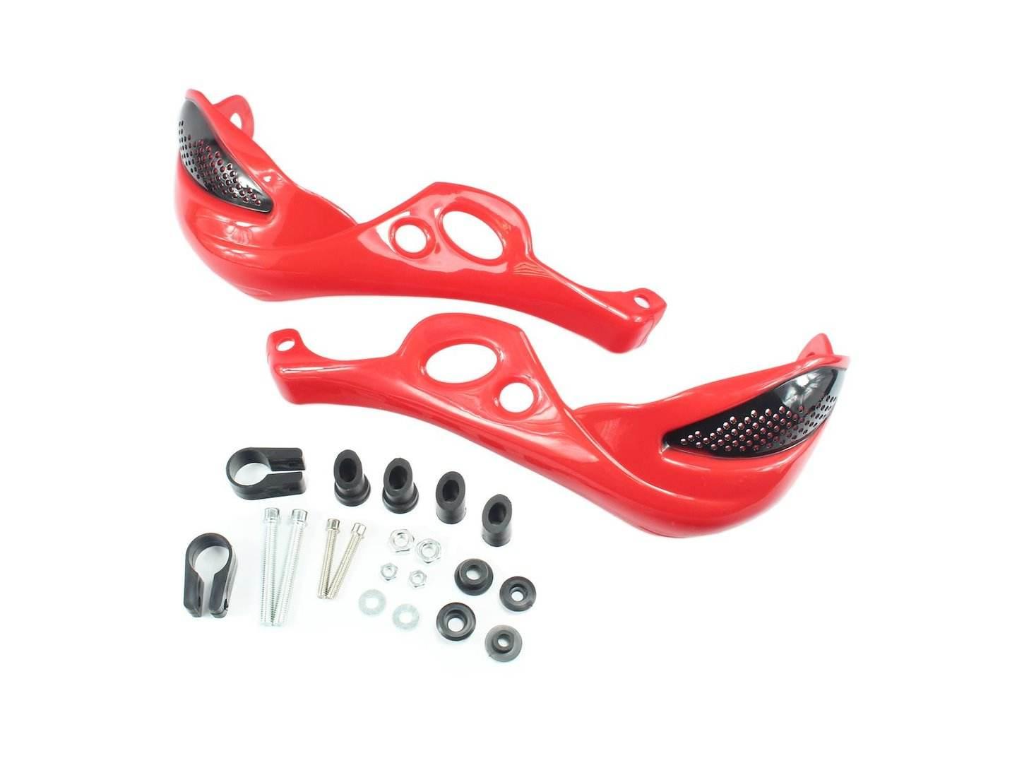 Ochraniacze Dłoni Atv 125/150/200 Czerwone