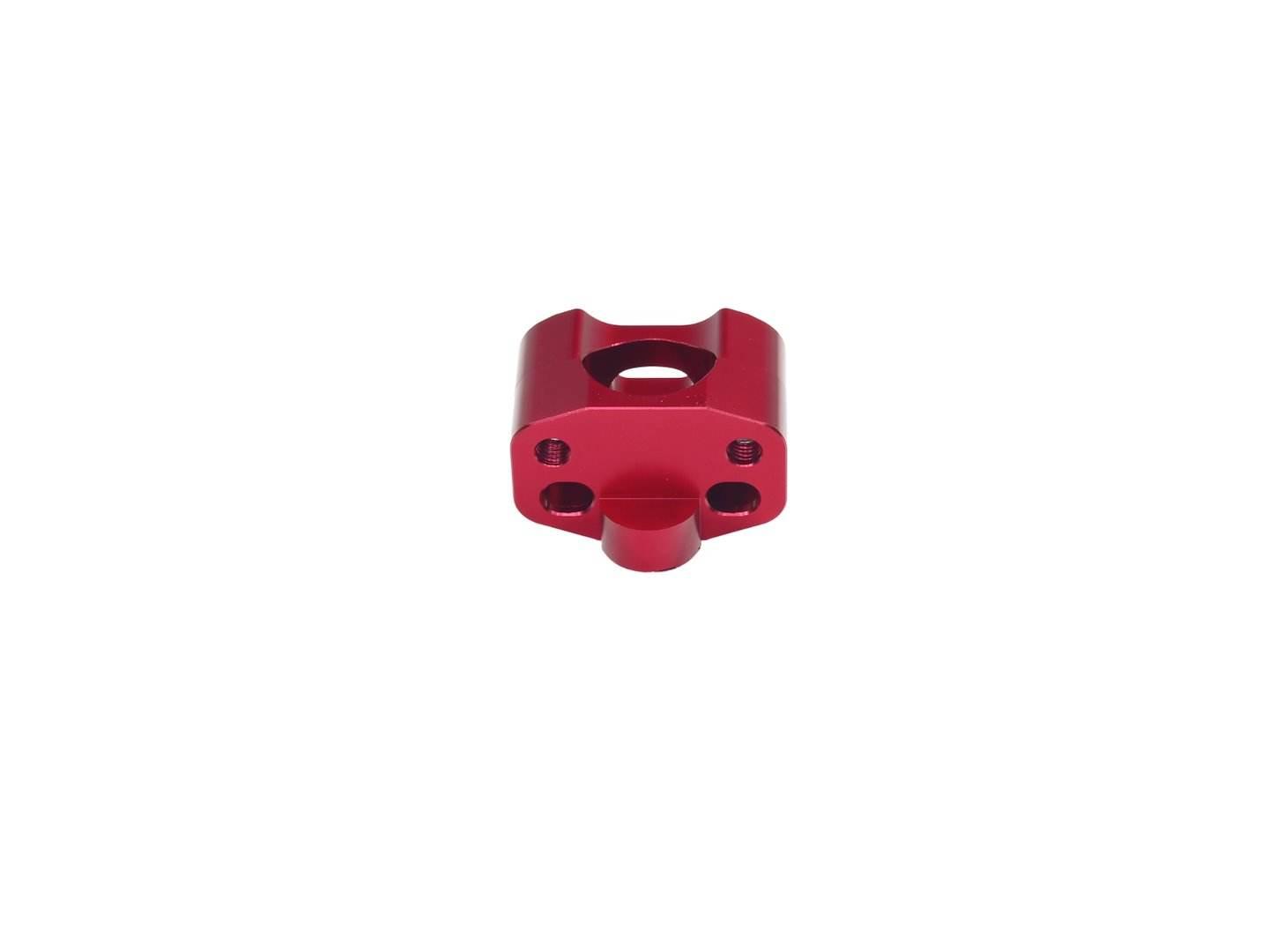 Mocowanie Kierownicy Wieżyczki 28Mm Czerwone Hb - zdjęcie 2