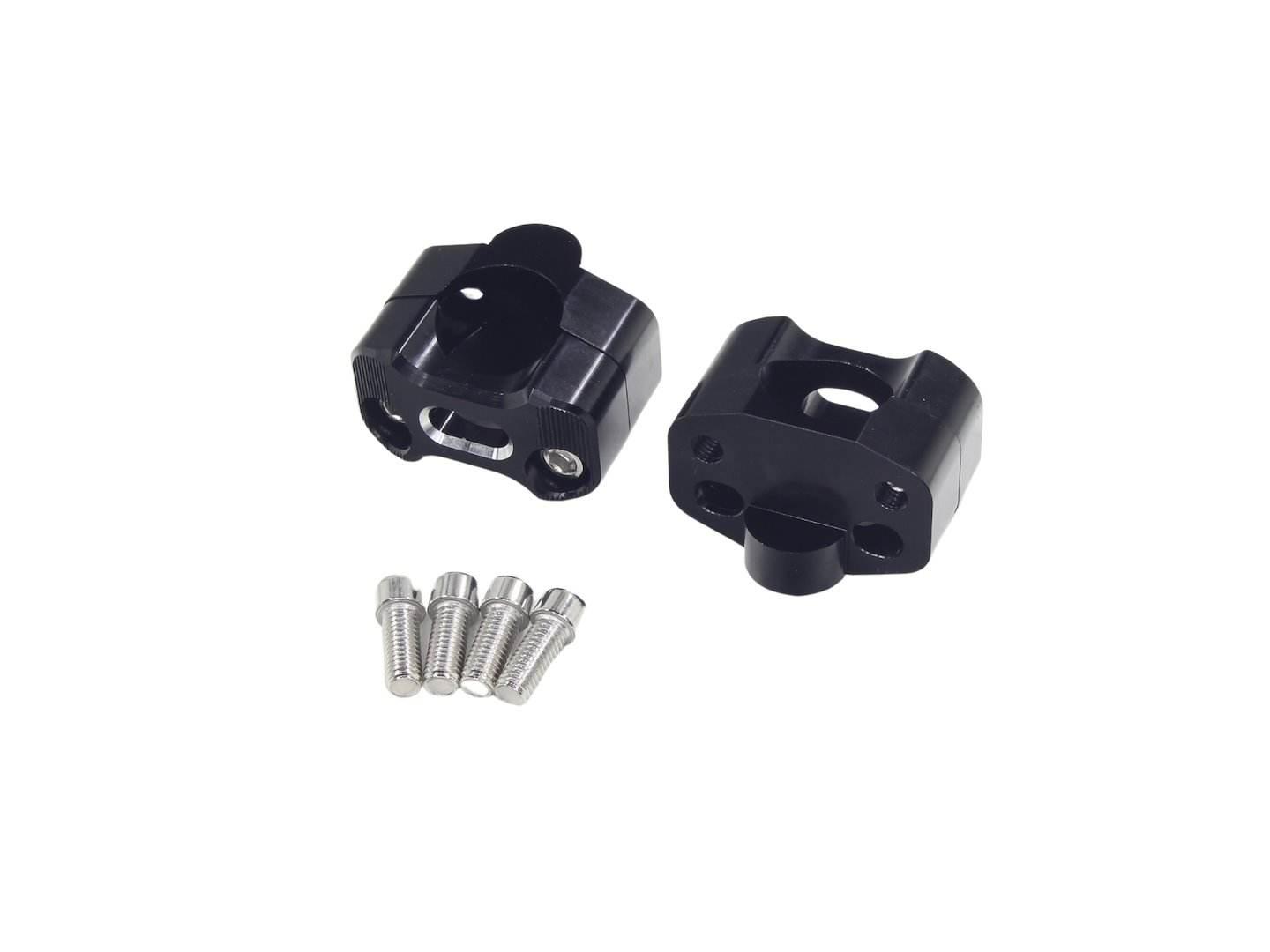 Mocowanie Kierownicy Wieżyczki 28Mm Czarne Hb
