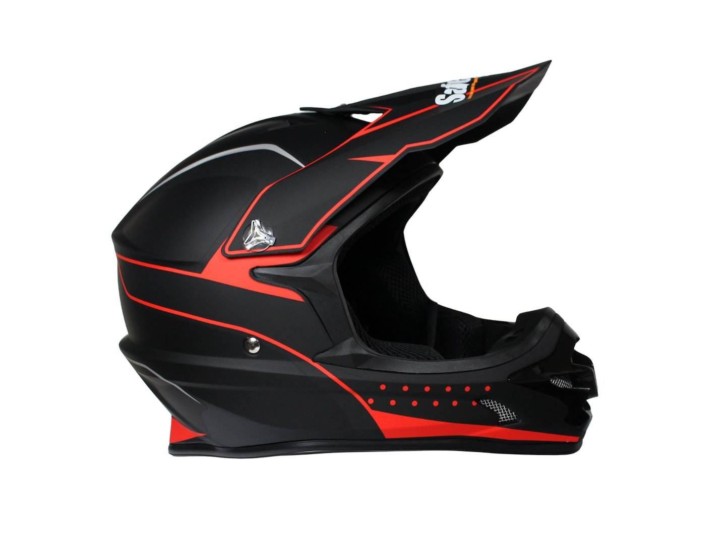 Kask Safebet Hf-115 Matt Black Reno-R S (Brak Ece) - zdjęcie 3