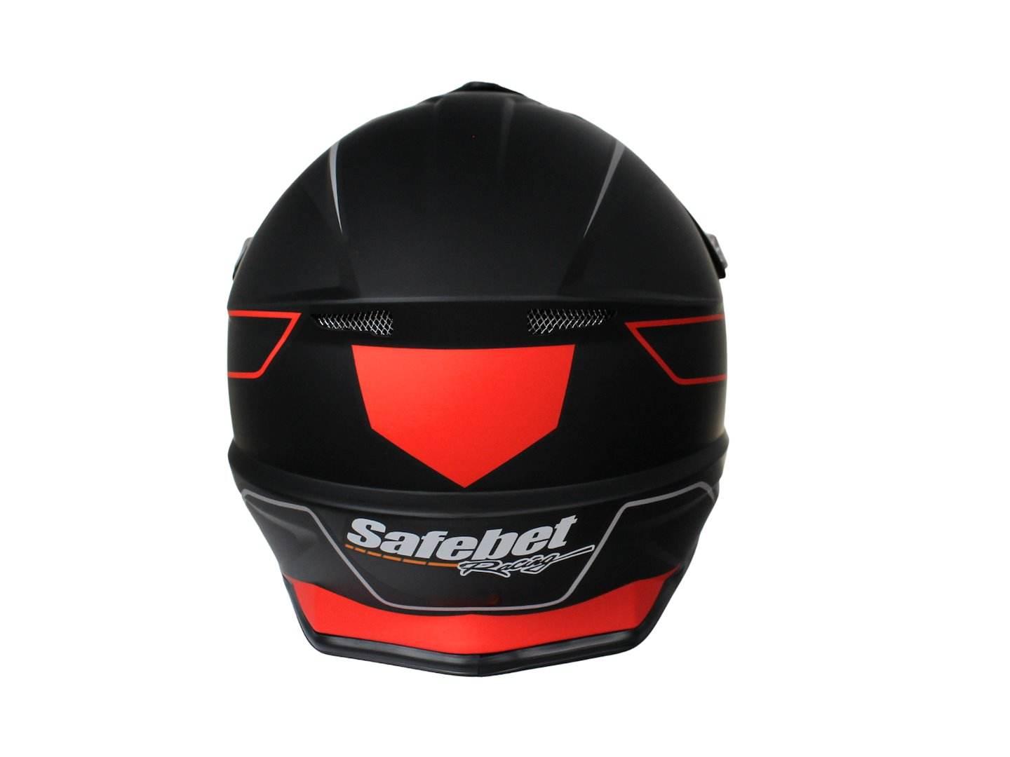Kask Safebet Hf-115 Matt Black Reno-R M (Brak Ece) - zdjęcie 4