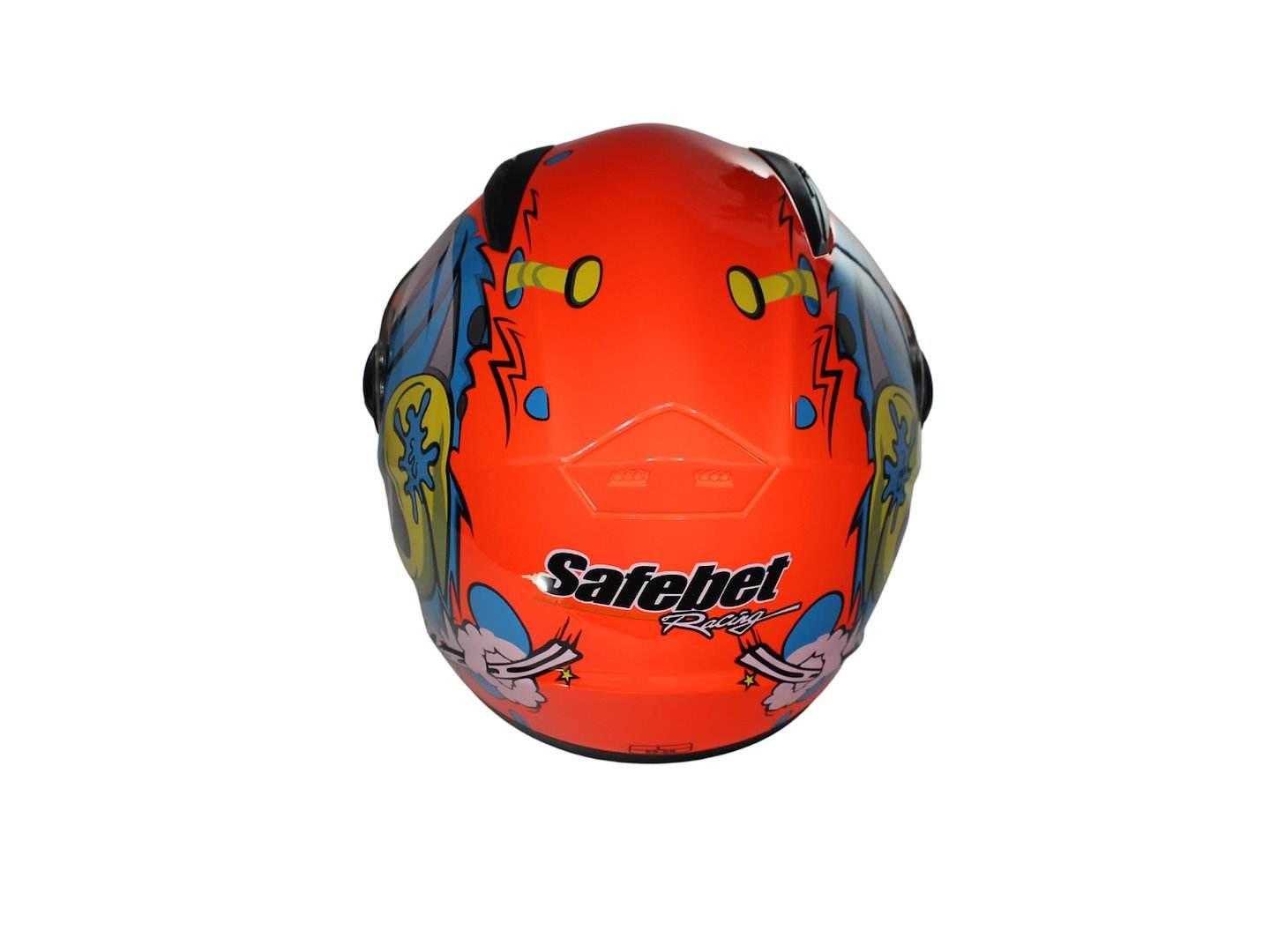 Kask Safebet Hf-111K Neon Orange Q280 S (Brak Ece) - zdjęcie 5