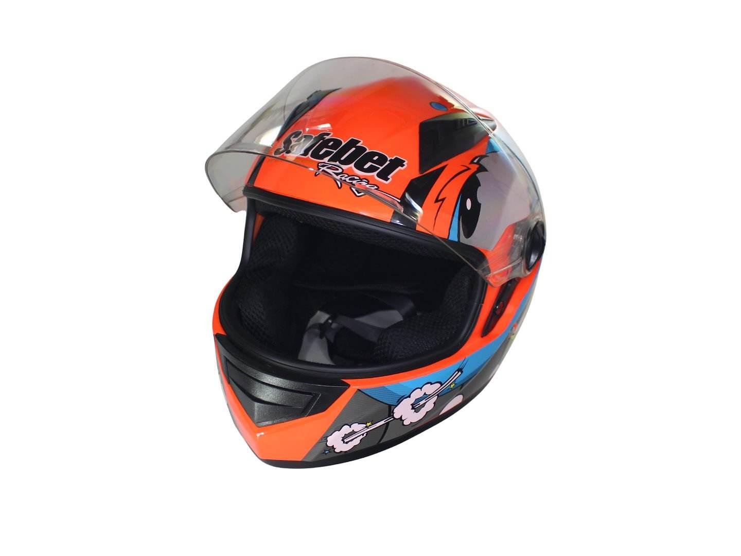 Kask Safebet Hf-111K Neon Orange Q280 Xl (Brak Ece) - zdjęcie 3