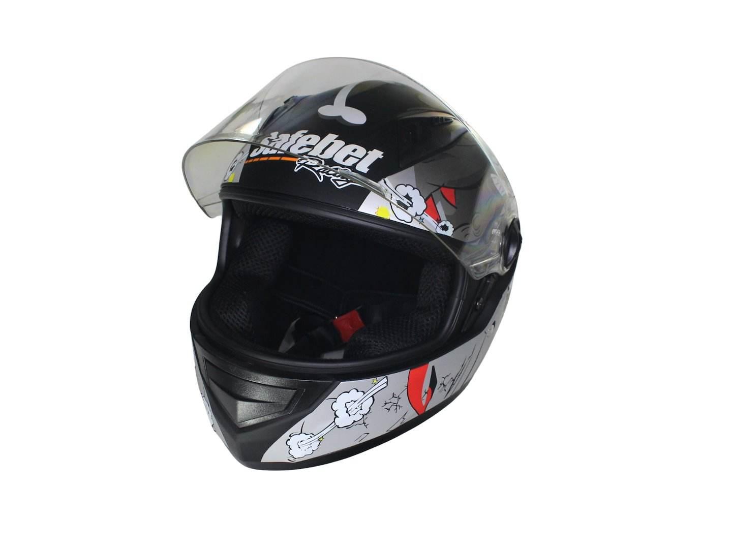 Kask Safebet Hf-111K Matt Black Q279 L (Brak Ece) - zdjęcie 3