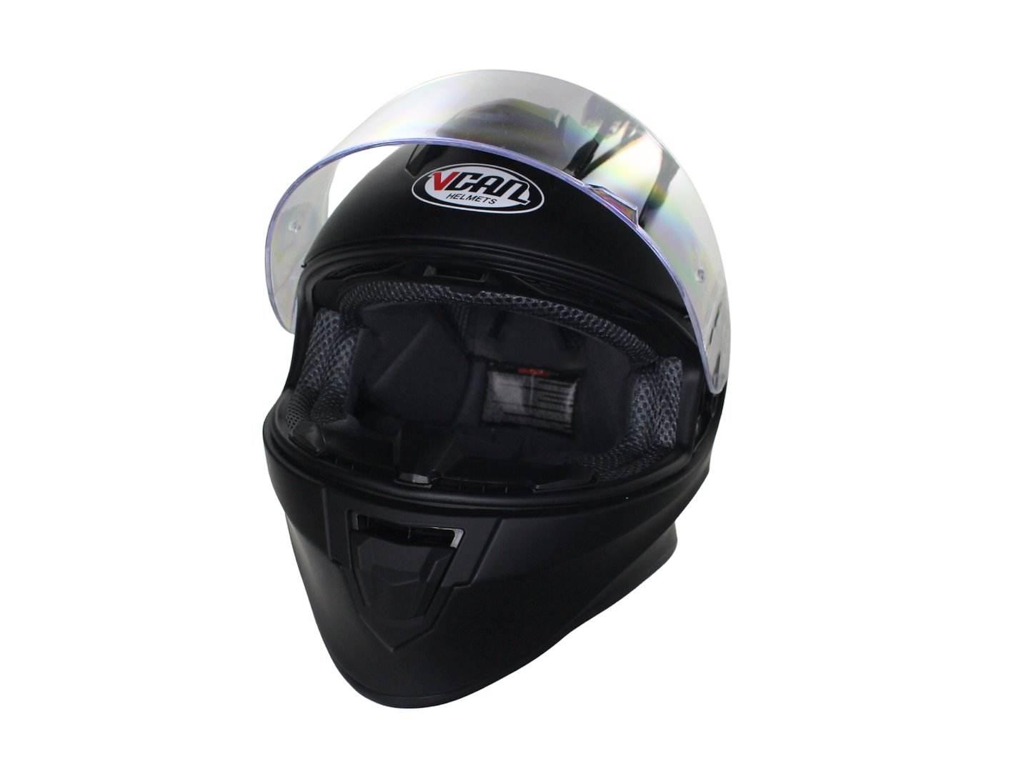 Kask Vcan H151 Matt Black Kid Ym 49-50 Junior Dziecięcy - zdjęcie 3