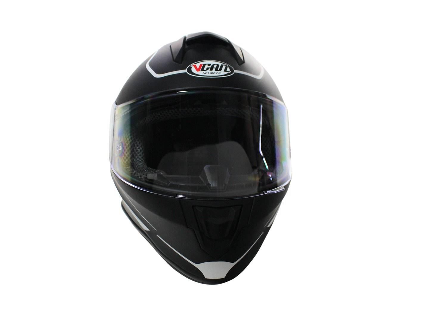 Kask Vcan H151 Matt Black Grey Kid Yl 51-52 Junior Dziecięcy - zdjęcie 2