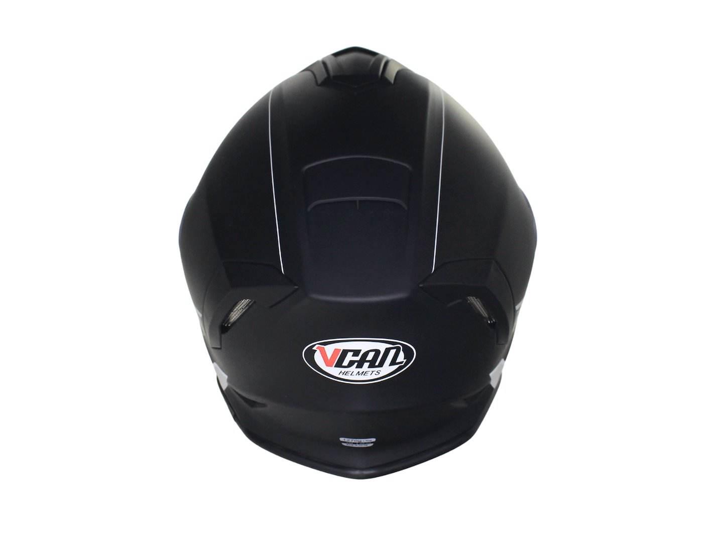 Kask Vcan H151 Matt Black Grey Kid Yl 51-52 Junior Dziecięcy - zdjęcie 5