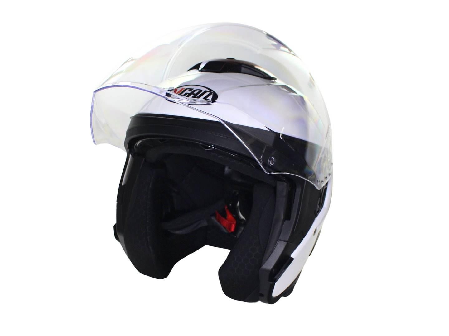 Kask Vcan H599 Gloss White S - zdjęcie 3