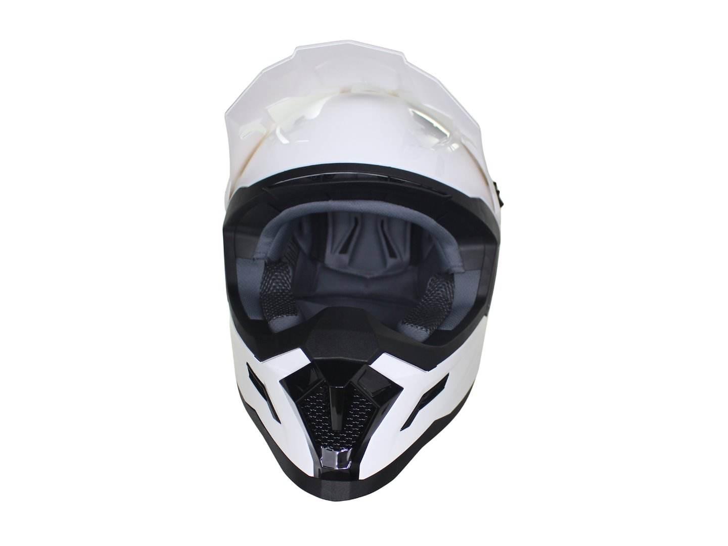 Kask Vcan H333 Gloss White M - zdjęcie 2