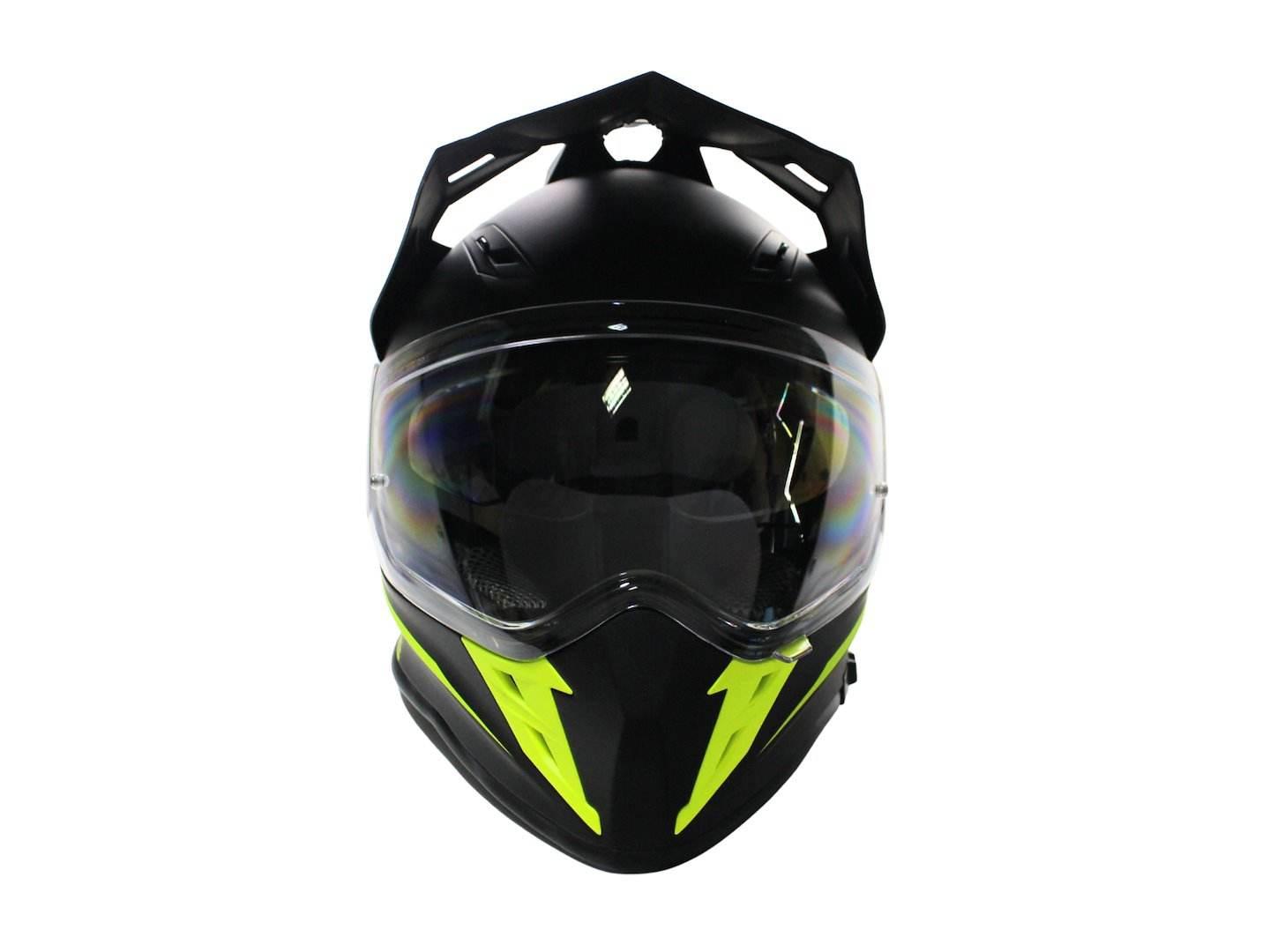 Kask Vcan H331 Black Dense Yellow M - zdjęcie 4