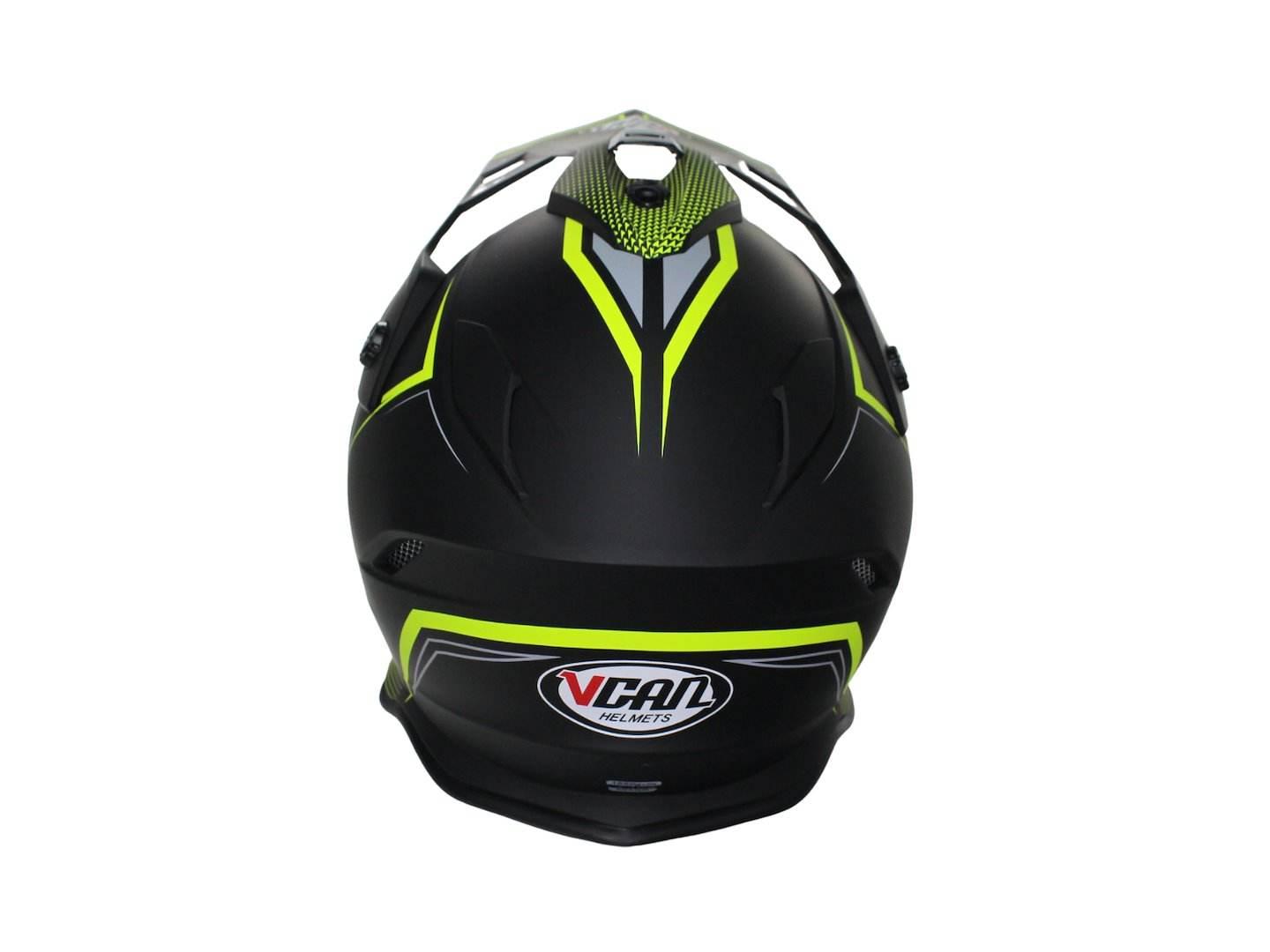 Kask Vcan H331 Black Dense Yellow Xl - zdjęcie 6