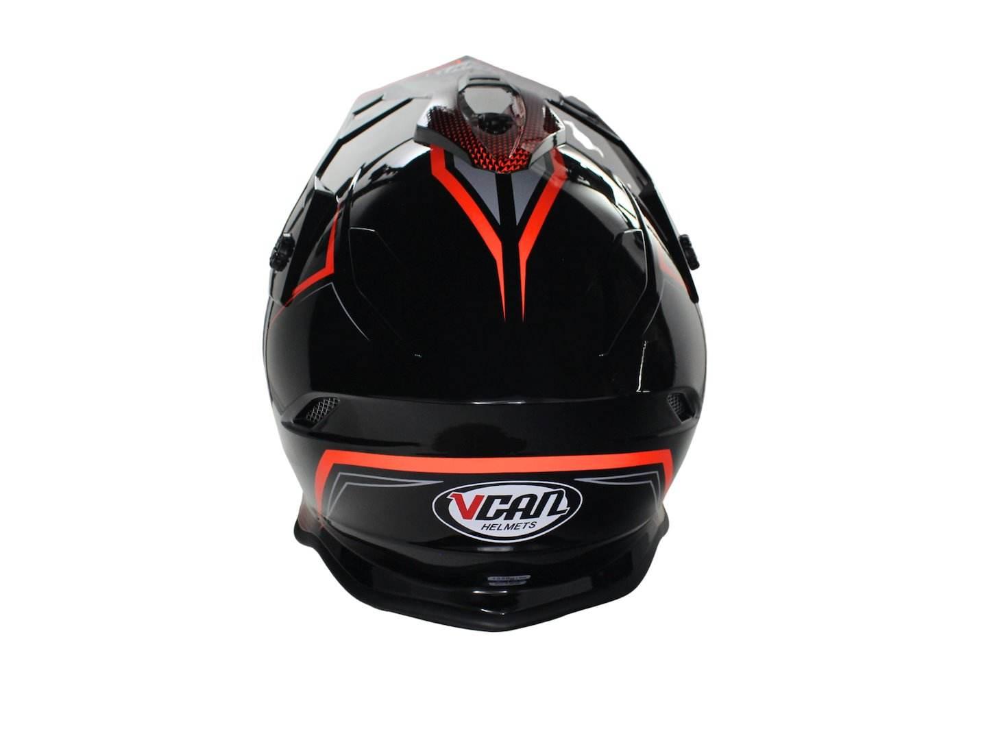 Kask Vcan H331 Black Dense Red Xl - zdjęcie 6