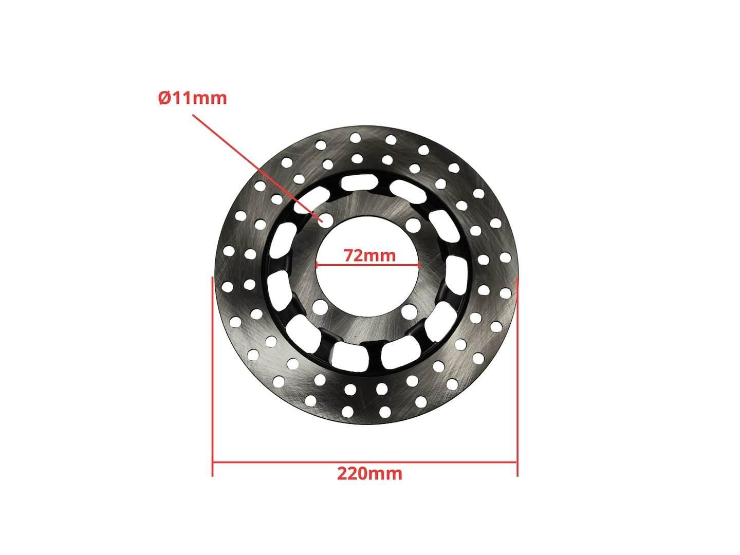Tarcza Hamulcowa Przód Atv 500/800 Cfmoto Cforce Uforce X5 X6 9010-080001 - zdjęcie 3