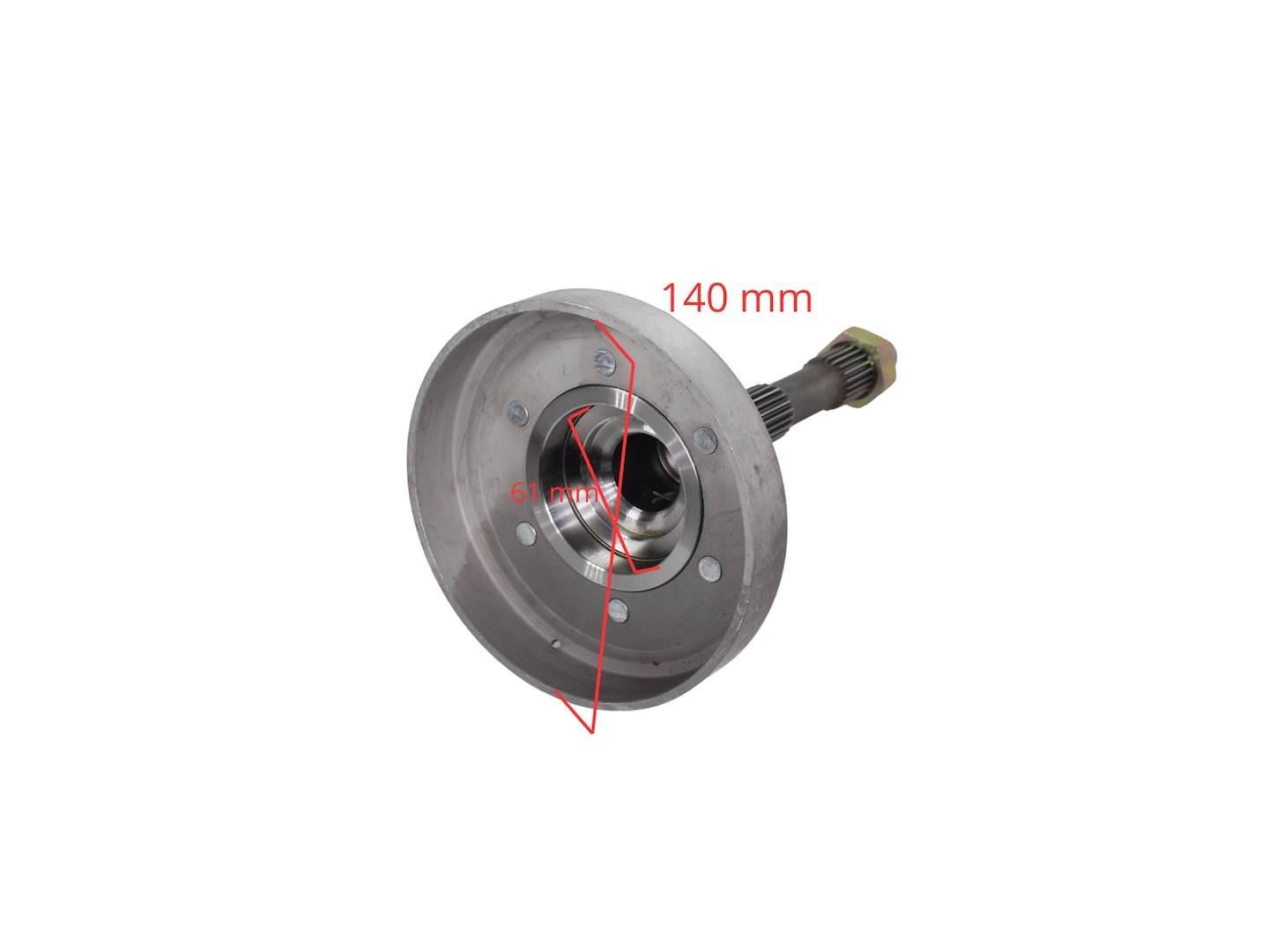 Dzwon Sprzęgła Atv 500/600 Cfmoto Cforce Uforce X5 X6 0180-053000 - zdjęcie 3