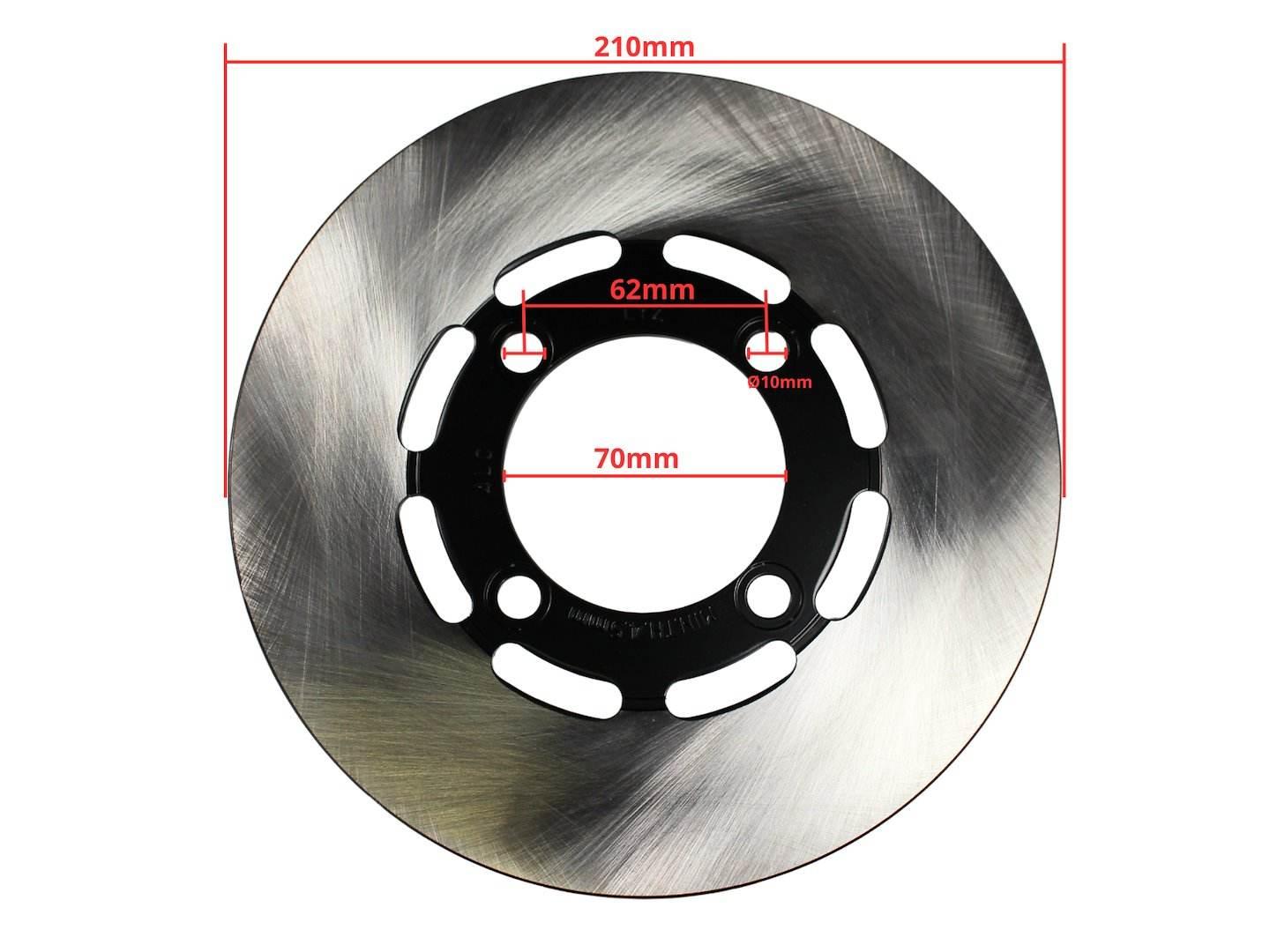 Tarcza Hamulcowa Tył Atv 400/600/800/1000 Cfmoto Cforce Uforce 7020-080004- - zdjęcie 2
