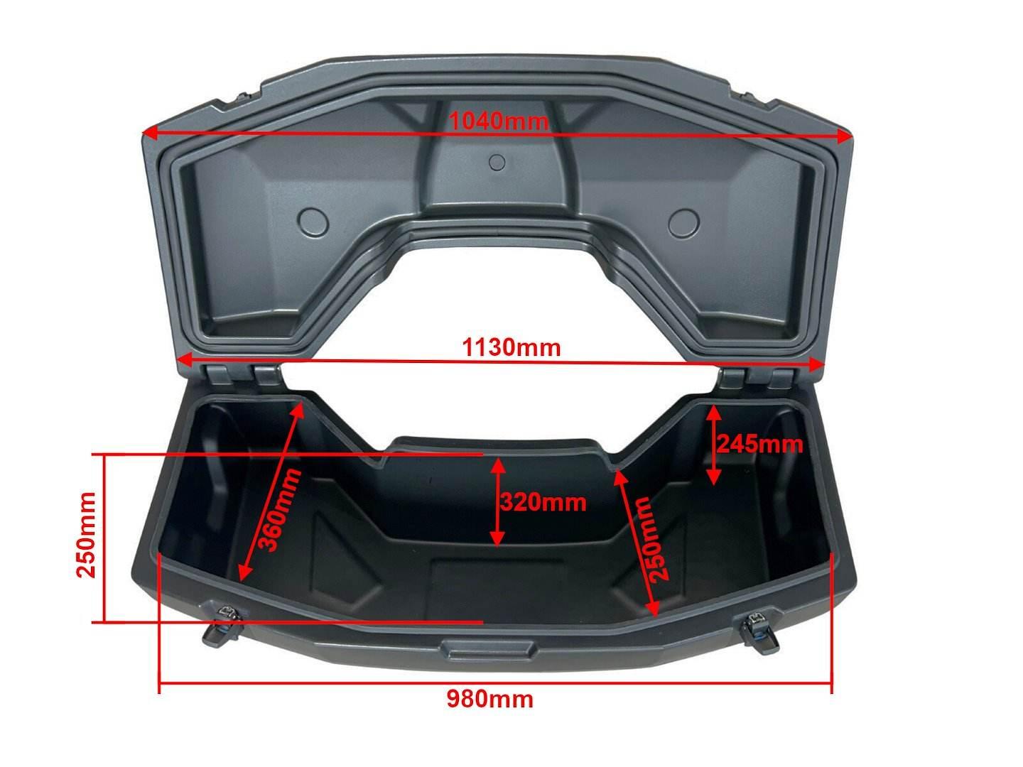 Kufer Atv 120L Plastikowy Cfmoto Polaris Can-Am - zdjęcie 6