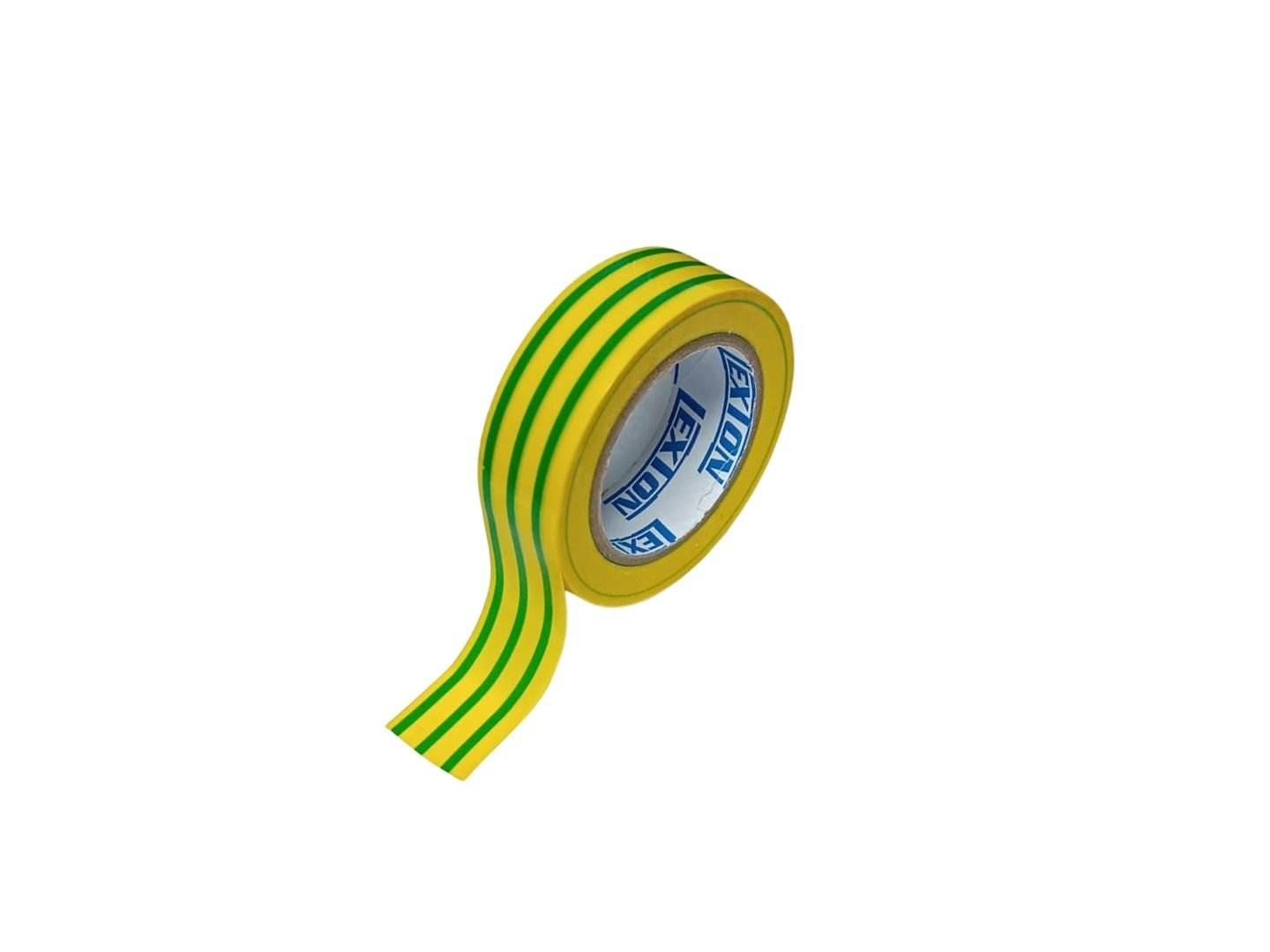 Taśma Izolacyjna Żółto-Zielona Pvc 10 Metrów