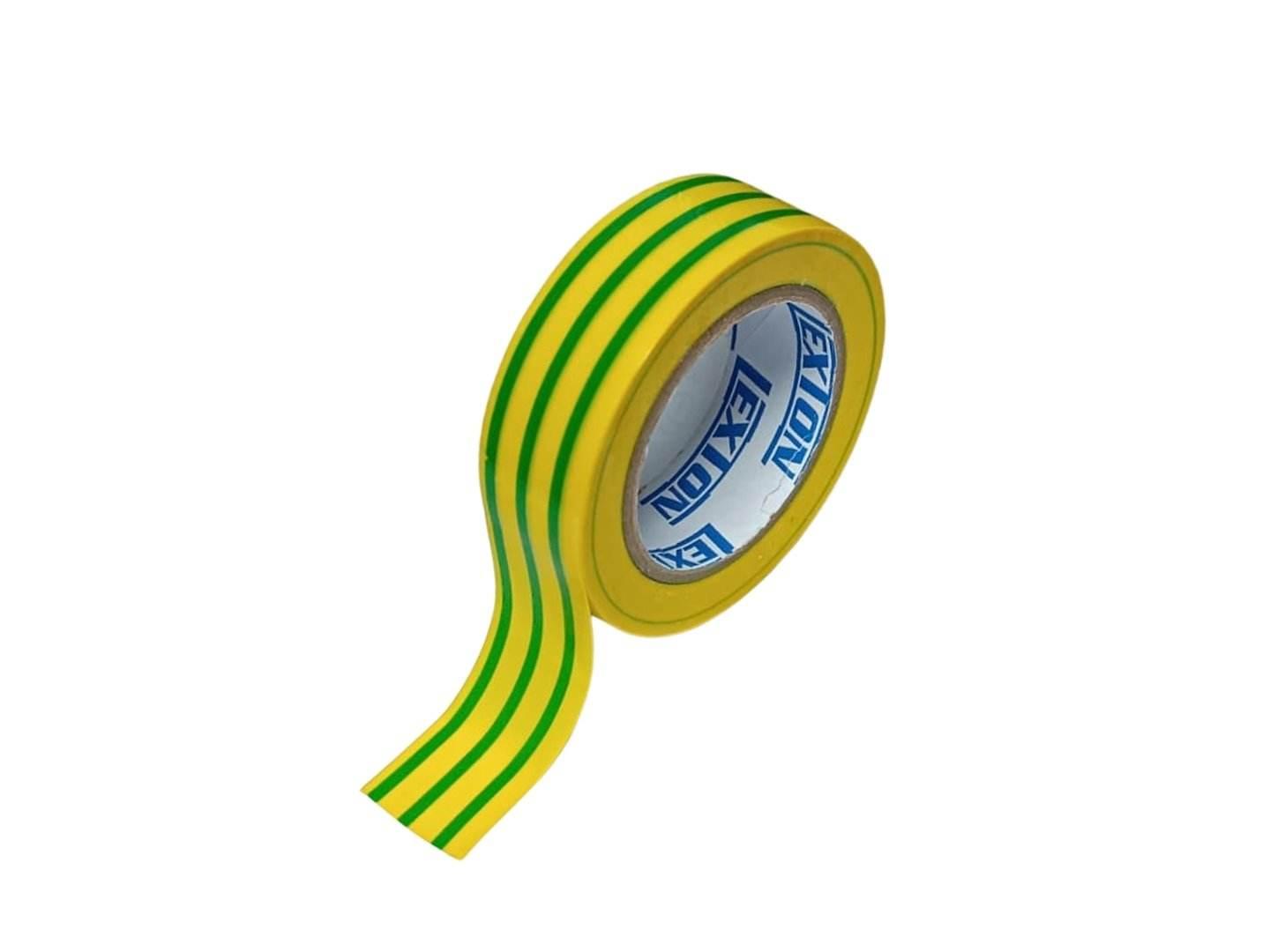 Taśma Izolacyjna Żółto-Zielona Pvc 25 Metrów
