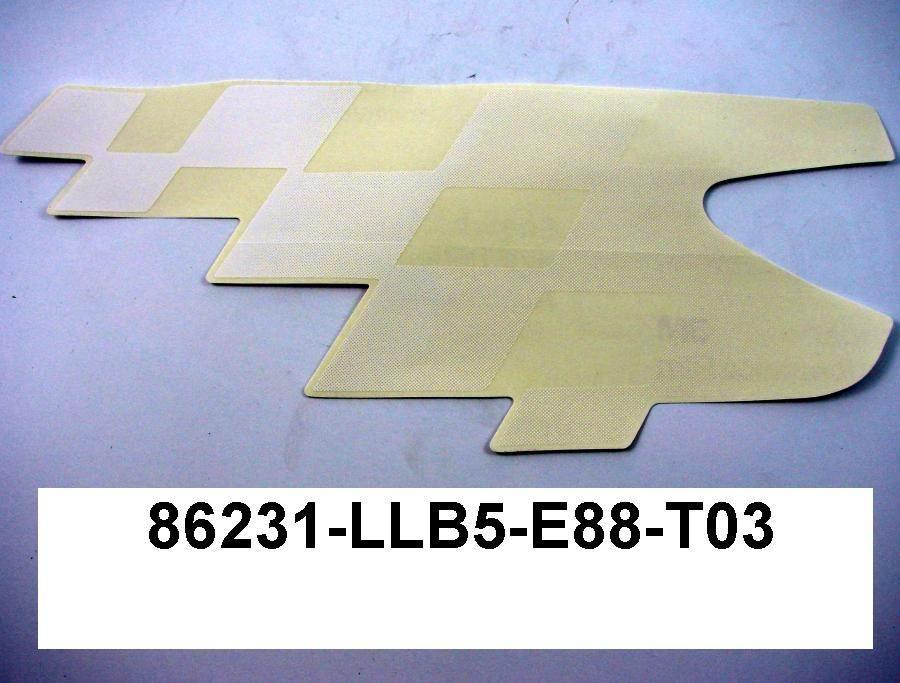 Naklejka obudowy 2 lewa kymco super 9 86231-LLB5-E88-T03 - zdjęcie 3