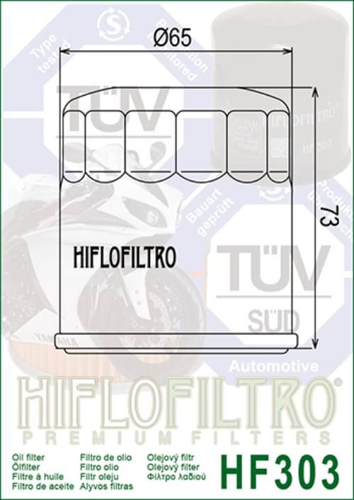 Filtr oleju hiflo hf303 - zdjęcie 2