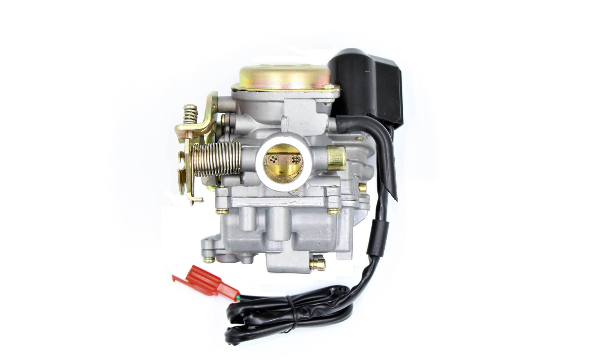 Gaźnik power force gy6 4t 50 ccm metalowa pokrywka PF 12 164 0004