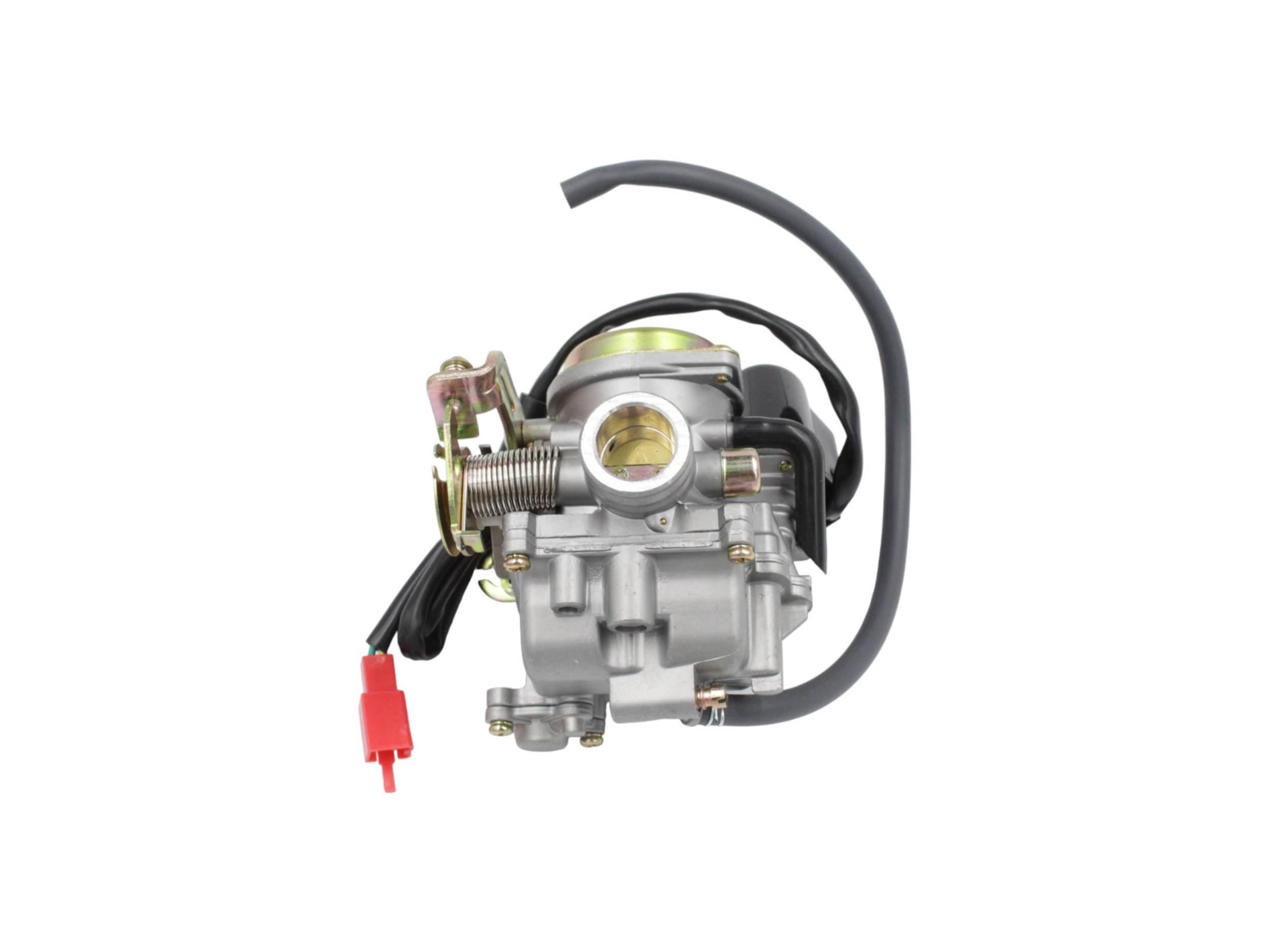 Gaźnik power force gy6 4t 80 ccm metalowa pokrywka PF 12 164 0037 - zdjęcie 3
