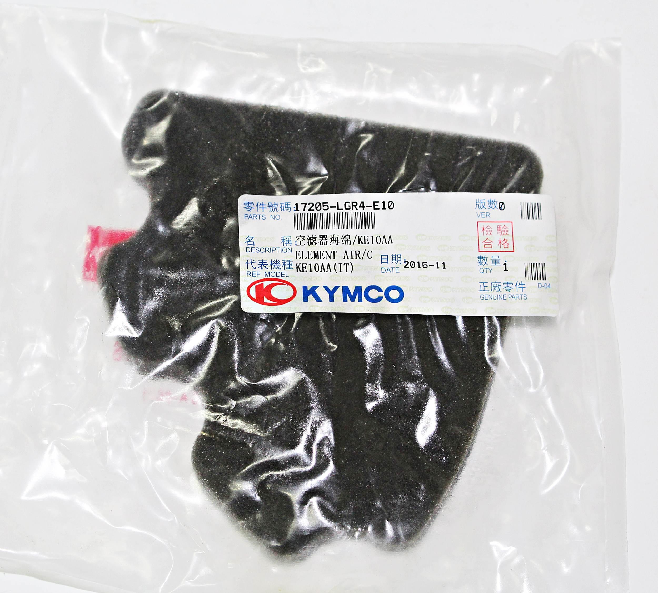 Filtr powietrza kymco like 50 like 50 lx 2014>..... 17205-LGR4-E10