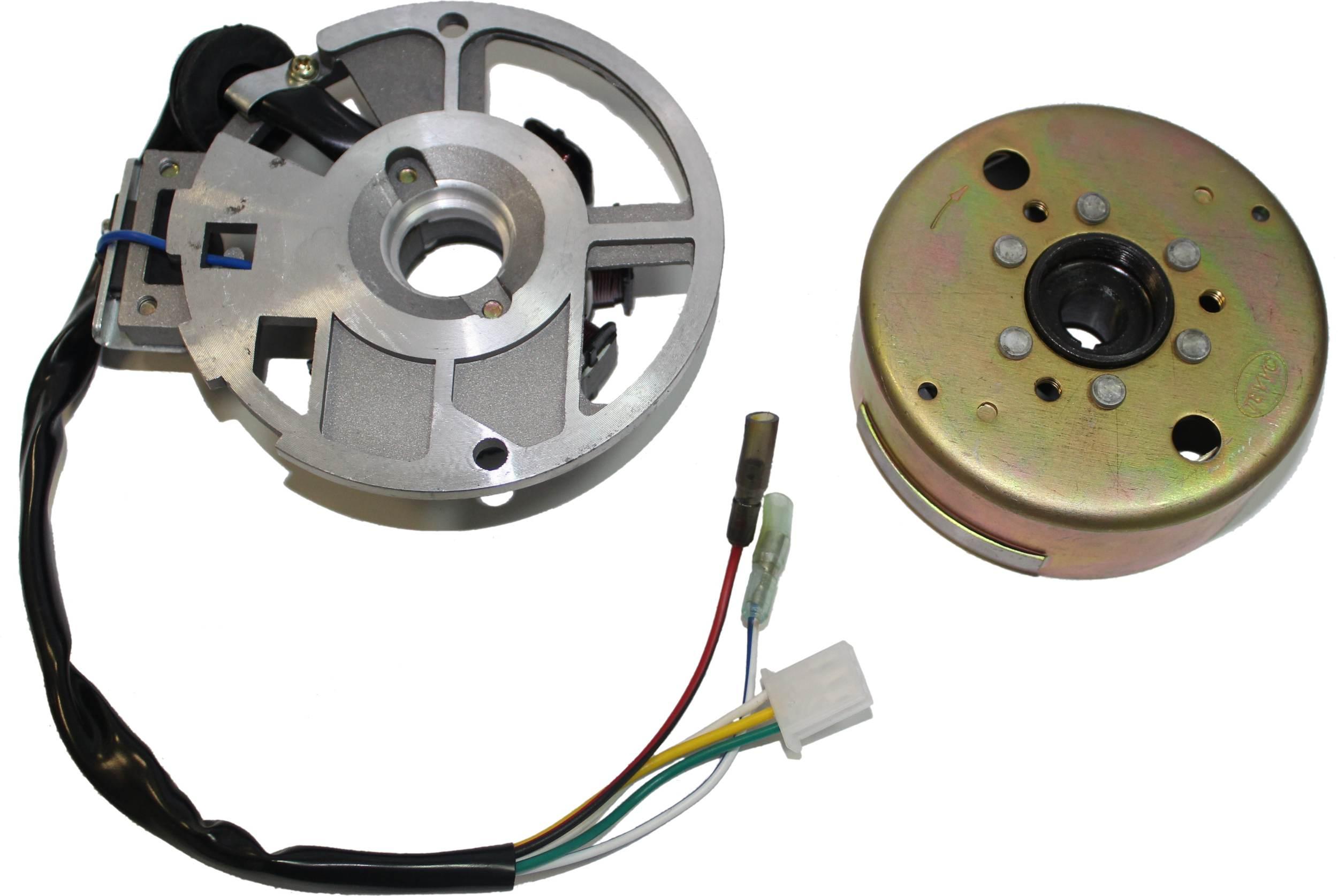 Stojan alternatora power force z kołem magnesowym silnik 2t (duży - zdjęcie 2