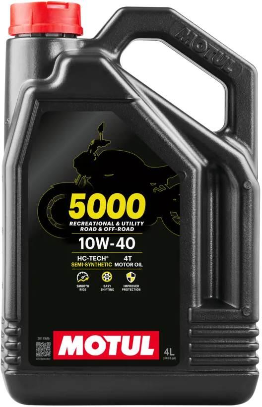 Olej silnikowy motul 5000 10w40 4t półsyntetyczny 4l OLM0009