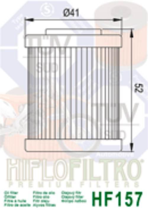 Filtr oleju hiflo hf157 ktm sx/exc, ktm 690 - zdjęcie 2