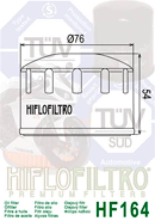 Filtr oleju hiflo hf164 bmw k 1200/ r 1200 / k1600 - zdjęcie 2