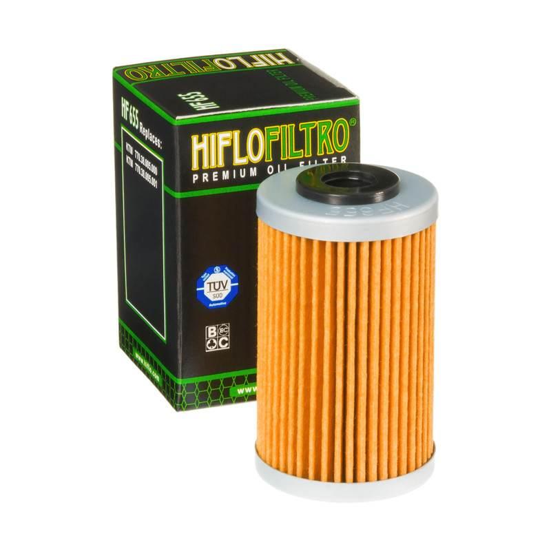 filtr oleju hiflo hf655 sxf/excf 250 '06-'12, exc450/500, husaberg '09-'12