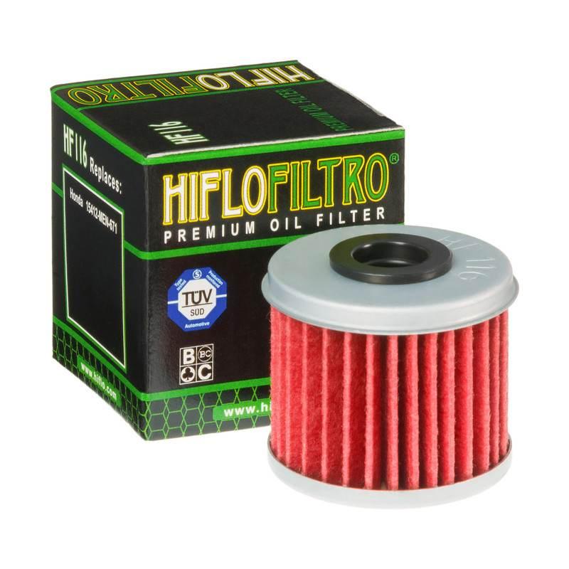Filtr oleju hiflo hf116 honda crf 250/450 (02-24), husqvarna tc/te