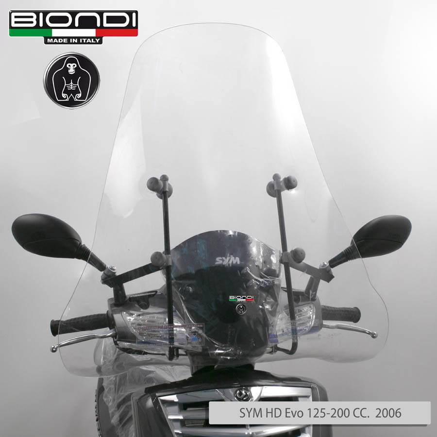 Szyba czołowa biondi - kymco movie xl / vi 50 syb8061104 - zdjęcie 4