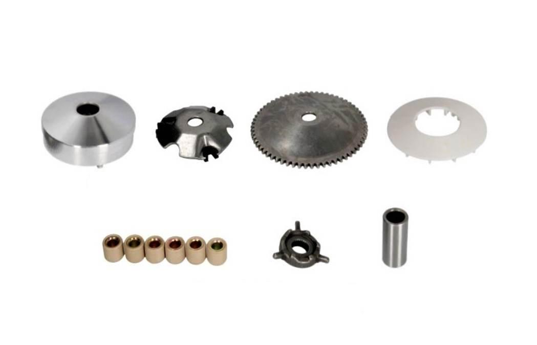Wariator kompletny honda dio 50/kymco/ chińskie 139 qmba/qmb 4t (rolki 8