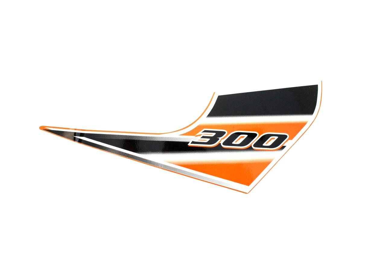 Naklejka błotnika 15 prawa kymco maxxer 86623-LEC1-E64-T04