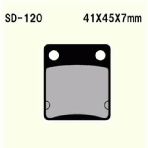 Klocki hamulcowe vesrah semi-metallic vd-120 (fa54)