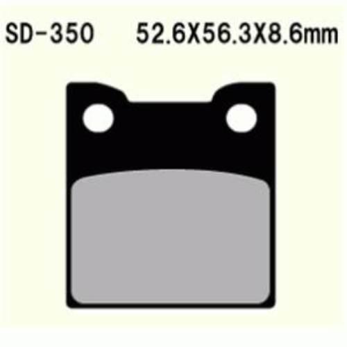 Klocki hamulcowe vesrah semi-metallic vd-350