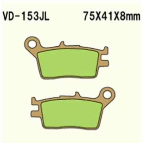 Klocki hamulcowe vesrah sintered metal vd-153jl