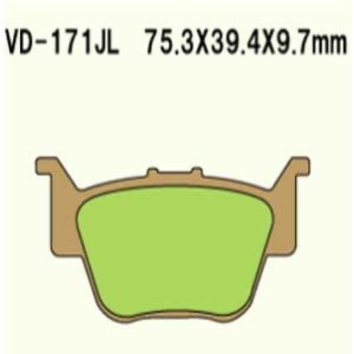 Klocki hamulcowe vesrah sintered metal vd-171jl