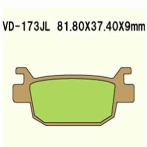 Klocki hamulcowe vesrah sintered metal vd-173jl