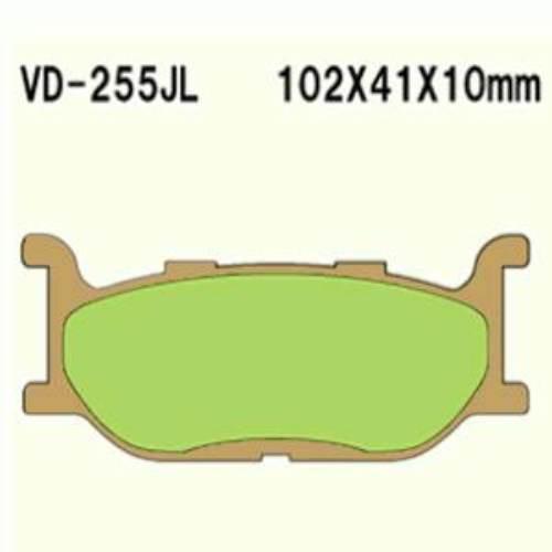 Klocki hamulcowe vesrah sintered metal vd-255jl (fa179)