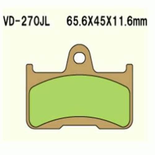 Klocki hamulcowe vesrah sintered metal vd-270jl