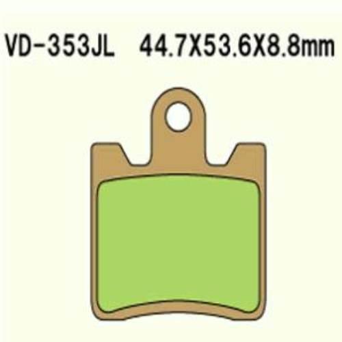 Klocki hamulcowe vesrah sintered metal vd-353jl 1 para