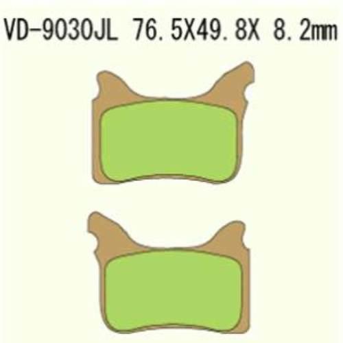 Klocki hamulcowe vesrah sintered metal vd-9030jl