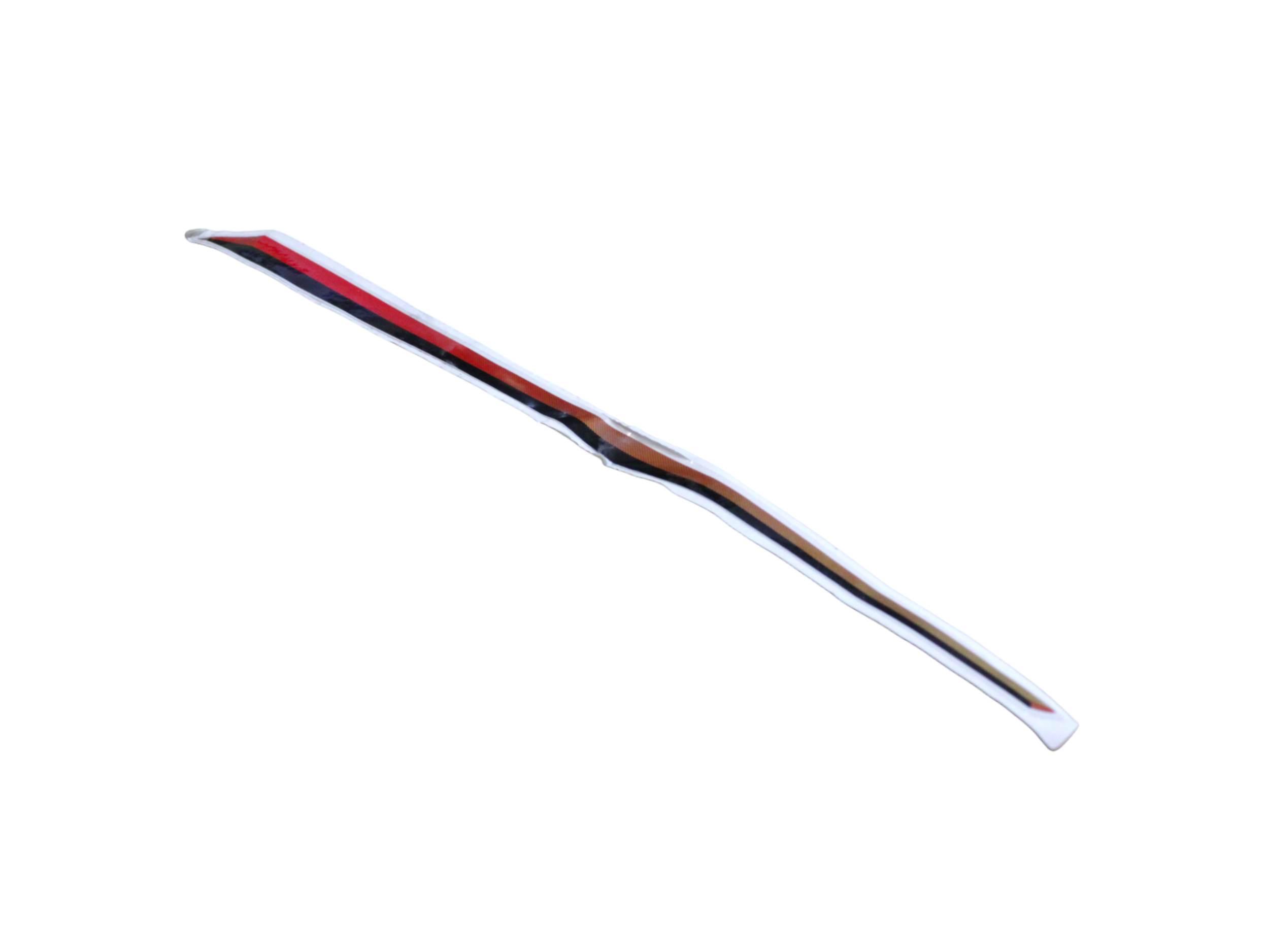 Naklejka - pasek czerw./ czarny p bao830206-tace-0000