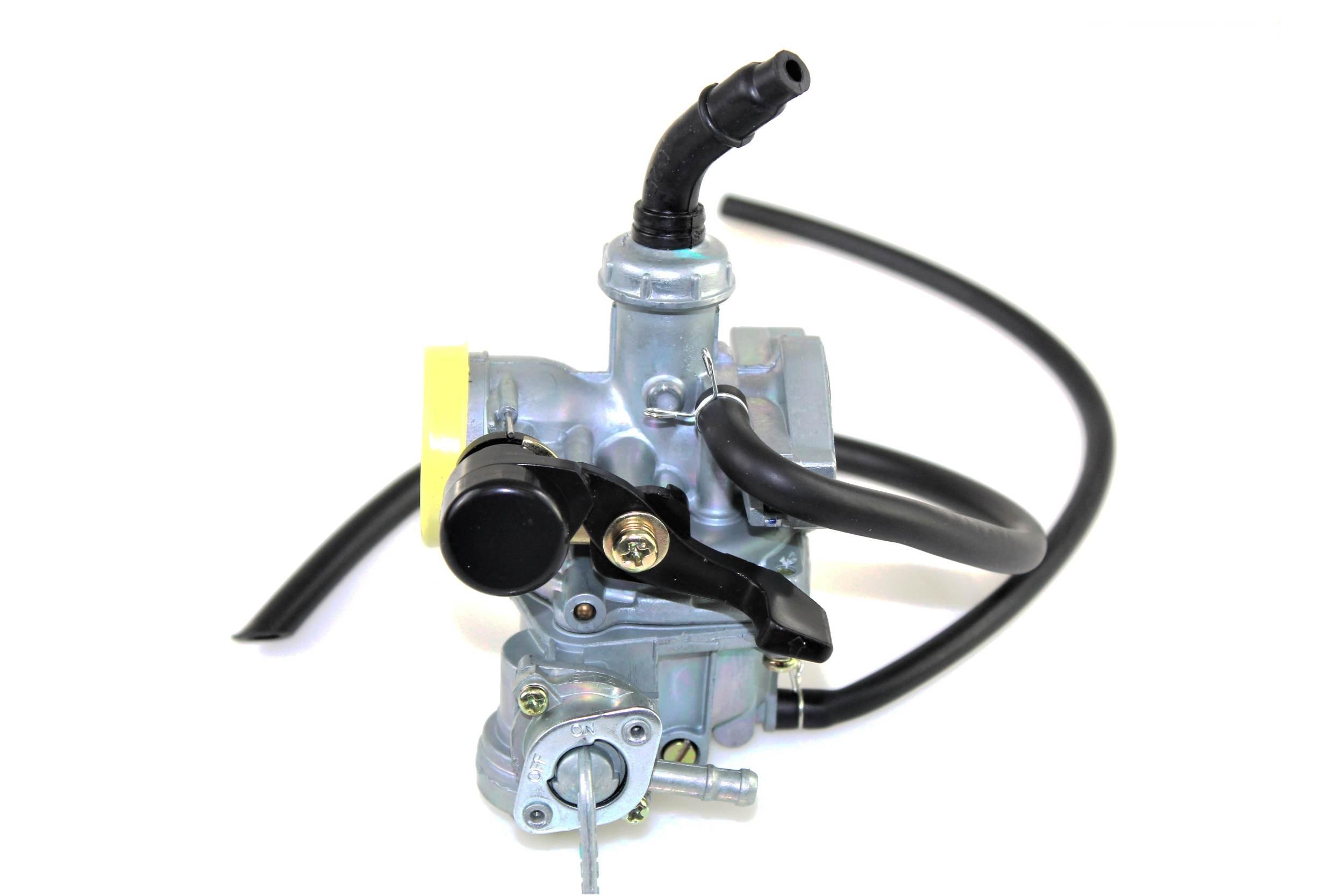 Gaźnik power force biegówki 50, 80 / atv 110 ssanie manualne + kranik